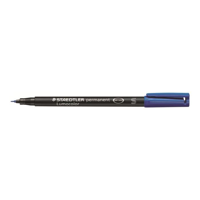 STAEDTLER Lumocolor 313 Marqueur permanent bleu 0.4 mm très fin
