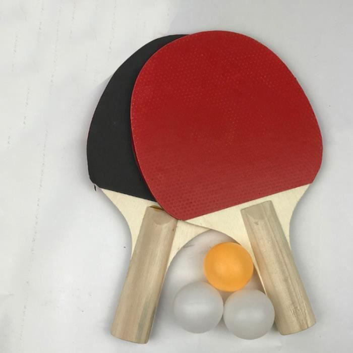 1 ensemble Professionnel Ping-Pong Raquette Ensemble pour Sport Débutant RAQUETTE DE TENNIS DE TABLE - CADRE DE TENNIS DE TABLE