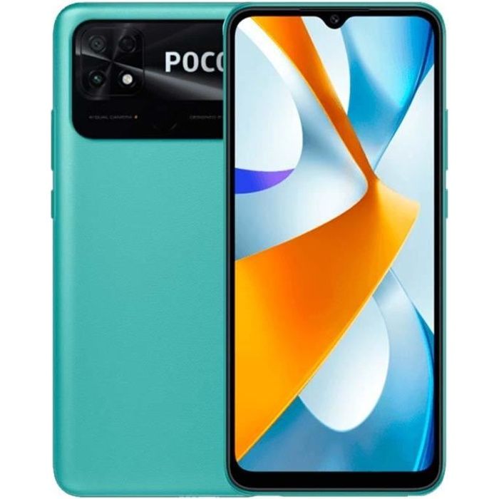 Xiaomi POCO C40 Vert 4 Go 64 Go Smartphone