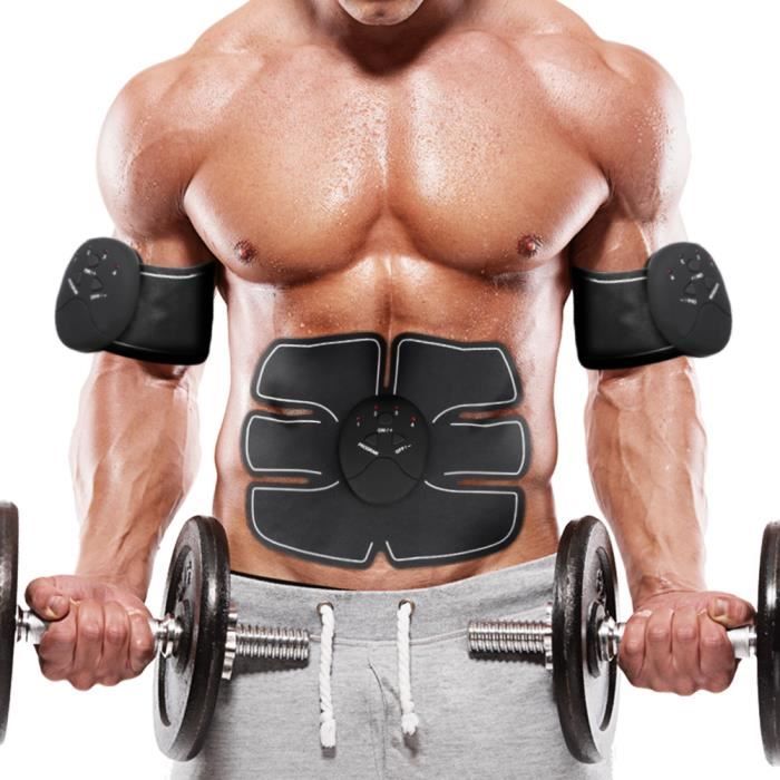 Smart EMS Masseur de abdominal Électrique Stimulateur Musculaire Muscles Abdominaux Formateur sans fil