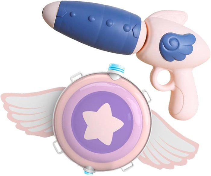 Pistolets à Eau Enfant - Lot De 2 - Portée 8-10m - Pour Piscine, Plage, Jardin