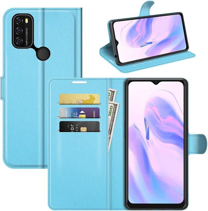 Coque Portefeuille IPhone 16e En Cuir PU - Anti-choc, Porte-cartes, Support Intégré, Rose - 3