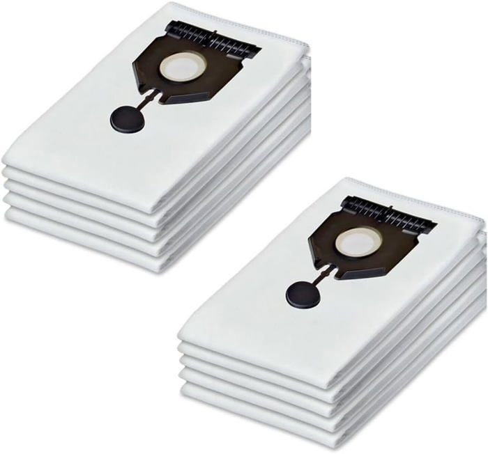 Lot de 10 sacs daspirateur pour Karcher 2.889-154.0 Kärcher NT 30/1 30L Kärcher 2.889-154.0