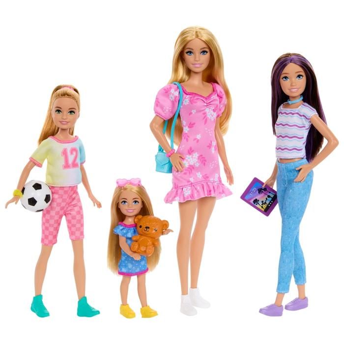 Barbie Coffret Poupée Barbie et ses Soeurs