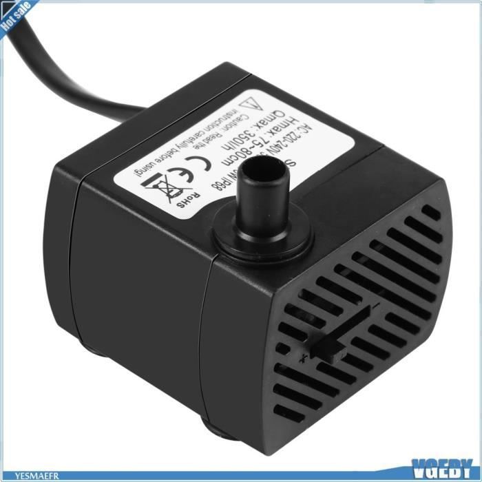 Meilleurs prix pour VGEBY Mini Pompe Eau Submersible Ultra Silencieuse Aquarium Poisson POMPE A EAU AQUARIUM