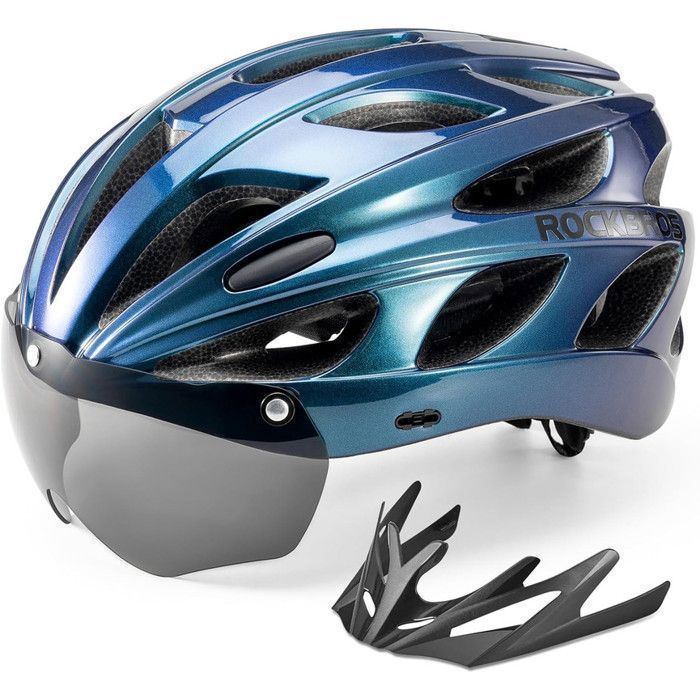 Casque De Vélo ROCKBROS Pour Adulte - Taille Réglable M(55-58cm) Ou L(58-61cm) - 18 évents - Certifié CE