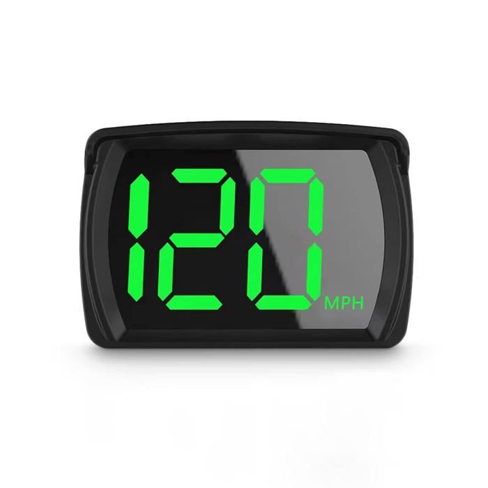 Compteur de vitesse numérique USB pour voiture, affichage de la tête HUD, GPS, affichage KMH MPH pour camion, moto, accessoires de pièces automobiles  34