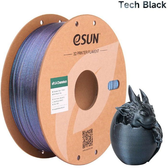 Filament - ESUN - ePLA-Chameleon - 1kg - 175 mm - Changement de couleur
