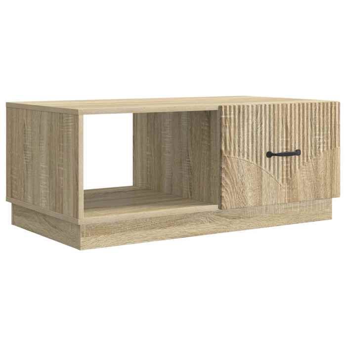 Chic Table basse Chêne Sonoma 90 x 50 x 37 cm Bois dingénierie - Table de salon &1_18402