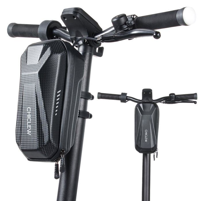 Sac de Trottinette Électrique Sac de Rangement pour Scooter Étanche Sacoche Guidon de Grande Capacité pour MI Noir No SAC DE SPORT