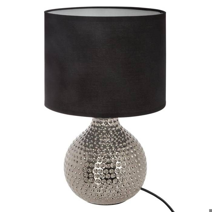 Lampe Mozo céramique noir H38cm - Atmosphera Créateur dintérieur
