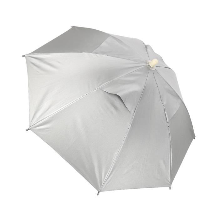 Parapluie UV UPF50+ Léger Et Anti-Vent - Imperméable, Double Couche - Vintage Fleuri Pour Femme - Idéal Voyage - 4