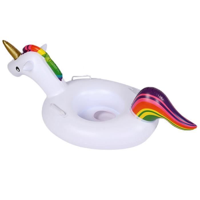 Anneau Natation Gonflable Licorne, Siège Natation Licorne Bateau Enfants Aide À La Natation