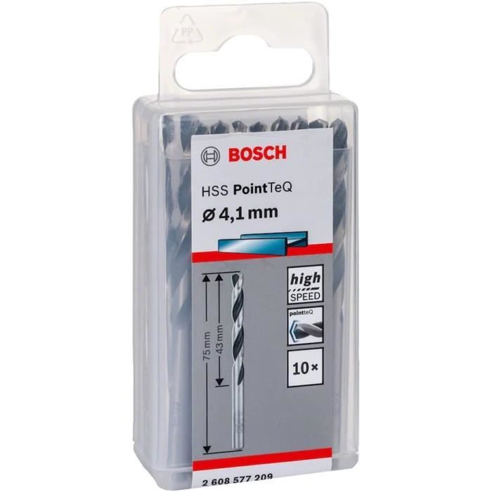 Bosch Professional 5 adet HSS spiral matkap ucu PointTeQ (metal için, 10,6 x 87