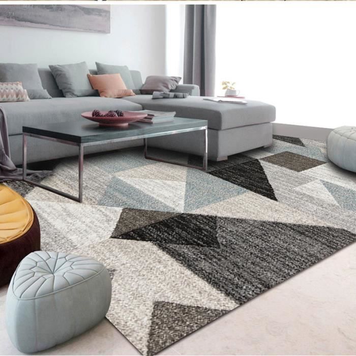 Tapis De Table Basse De Salon Tapis De Moquette Douce Simple