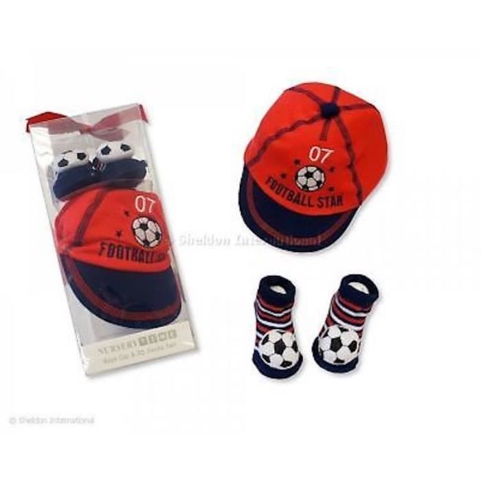 Ensemble De Bebe Garcons Casquette Et 3d Chaussettes T 0 6 Mois Gp 2516 0711 Cdiscount