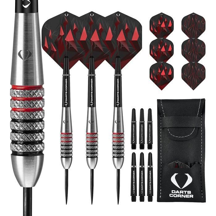 RED DRAGON Razor Edge Elite Fléchettes Tungstène 18g/20g - Set 3 Fléchettes Professionnelles