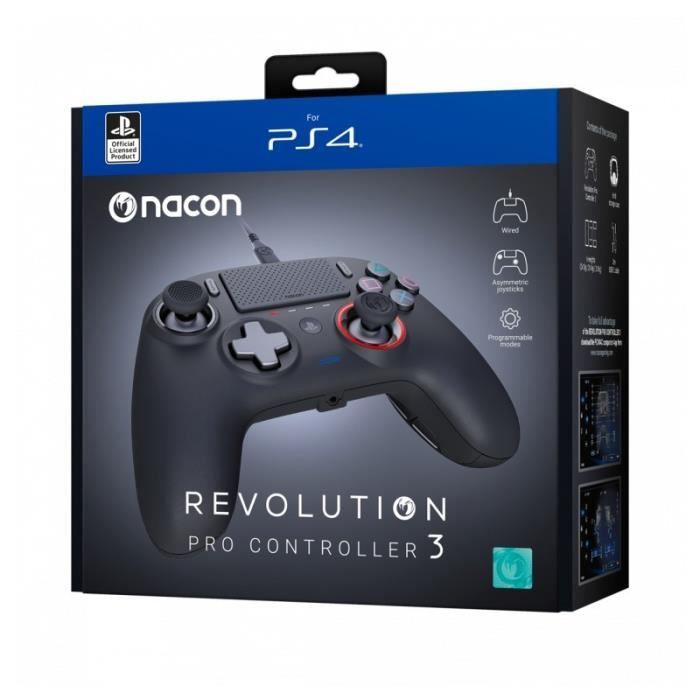 Manette Nacon Revolution Pro Controller 3 Ergonomique Personnalisable