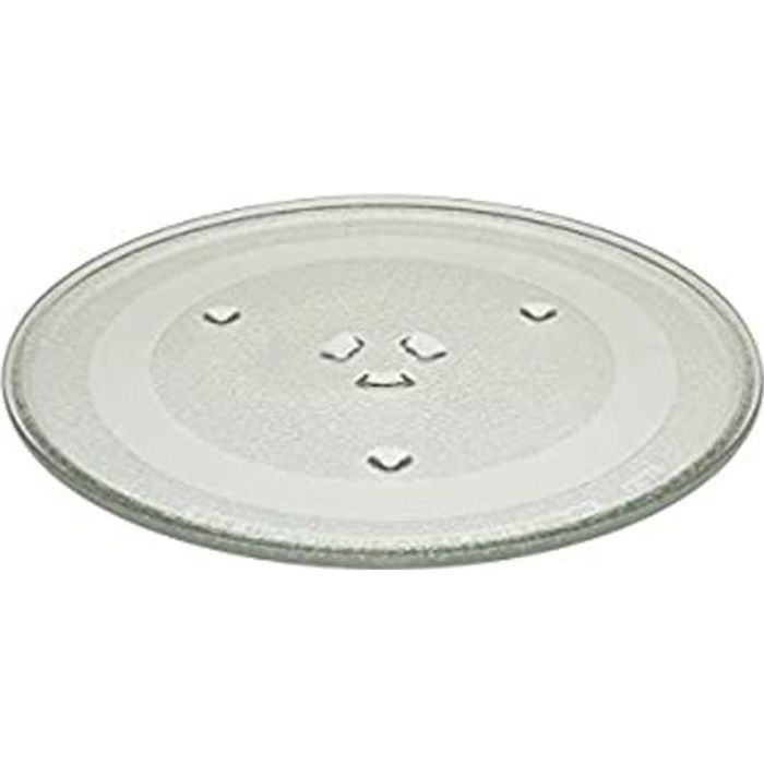 Vhbw Plateau Tournant Compatible Avec Daewoo KOR6C275 Kor68cd7sl Kor6a35wh Micro Ondes Plaque Tournante Verre 25 5 Cm Support En Y 84116077