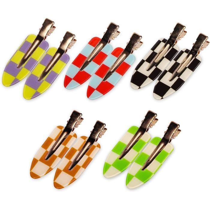 Lot De 10 Pinces Micro-Cravate Noires – Fixation Solide Et Discrète Pour Microphone Lavalier