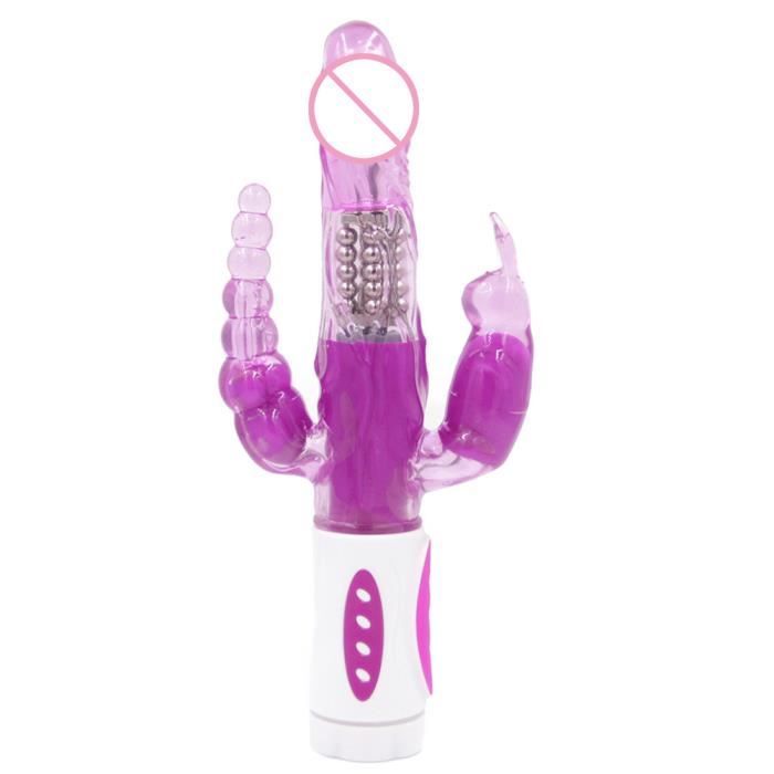 Nouvelle Vibration AV baguette magique G Spot lapin vibrateur Sex Toys pour  Femme vagin Clitoris stimulateur masseur - Type Pourpre - Cdiscount  Boutique Erotique