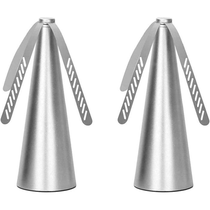 Ventilateur Anti-mouches De Table Rechargeable USB - Design Holographique - 2 Vitesses - Silencieux - Pour Intérieur Et Extérieur - Garde La Nourriture Propre - Matériau ABS - 2