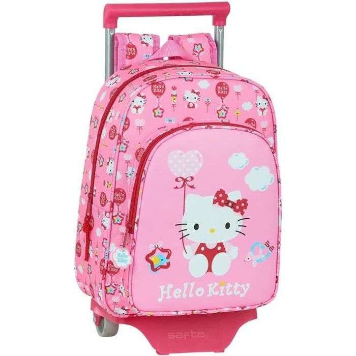 cartable a roulette hello kitty
