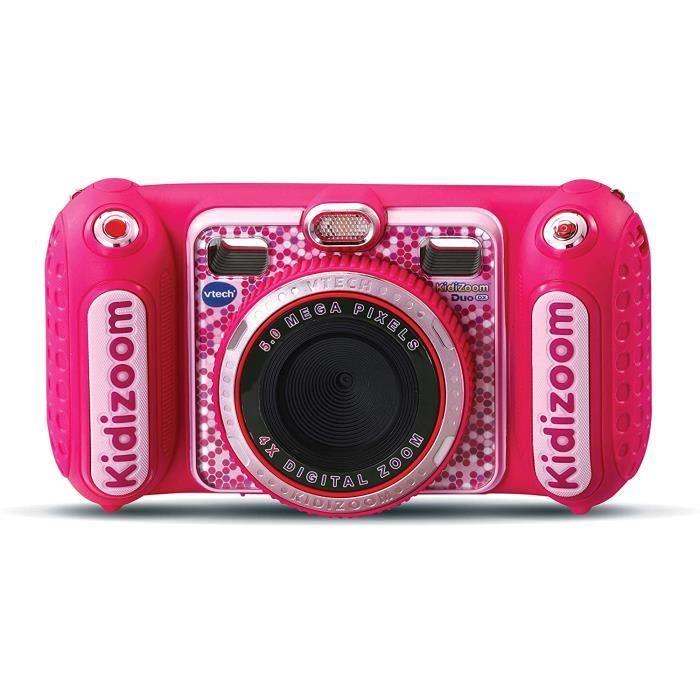 Appareil Photo Enfant 10 en 1 - VTech - Kidizoom Duo DX Rose - Filtres Dynamiques