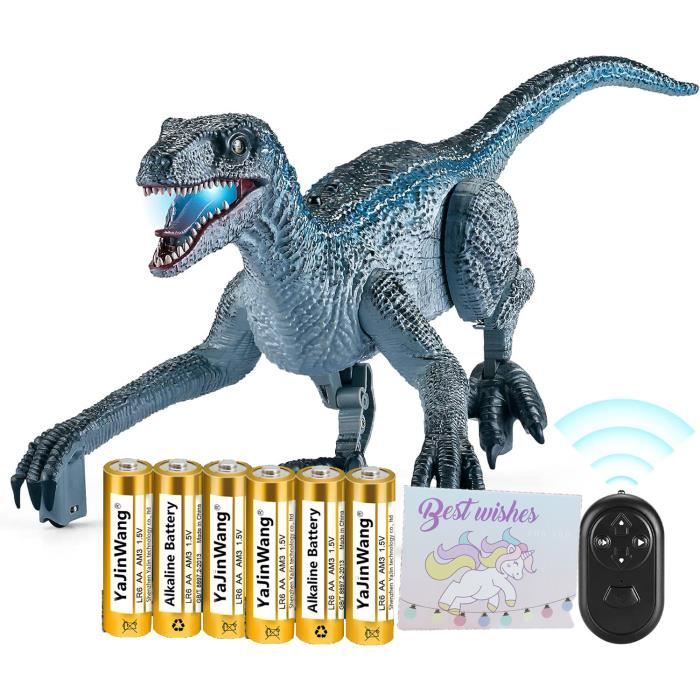 Robot Électrique Dinosaure Télécommandé, Jouet De Lumière Sonore,  Excavateur D'animaux Jurassic T Rex, Jouets Éducatifs Pour Enfants, Cadeau  Pour Garçon - Animais De Controle Remoto - AliExpress