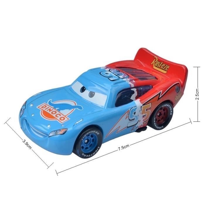 couleur Half Dinoco Mcqueen Voitures Pixar Cars 3 Lightning McQueen Mater mod le de voiture en alliage m tal