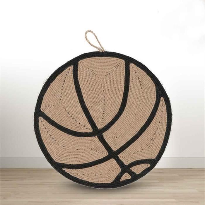 Griffoir,Planche à Gratter Ronde En Sisal Pour Chat,jouets De