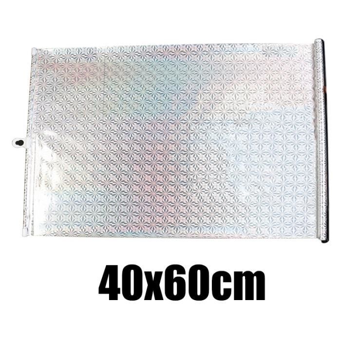 PARE SOLEIL,130X70 Blue--Pare Soleil Rétractable Pour Voiture, Pare