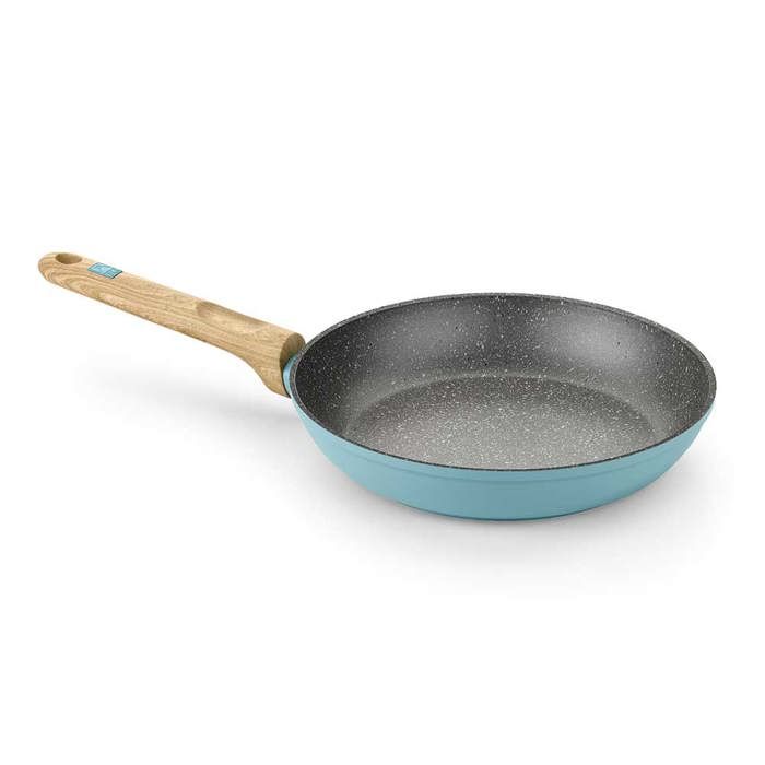 Poêle en aluminium forgé - BRA NORDIK - 18 cm - Antiadhésif - Design nordique - Tous feux