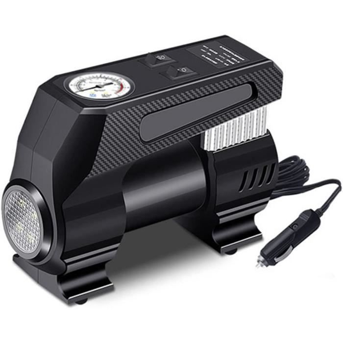 Compresseur D'air Portable 12V 150PSI - Gonflage Pneus Voiture, Matelas, Ballons - Parfait Dépannage
