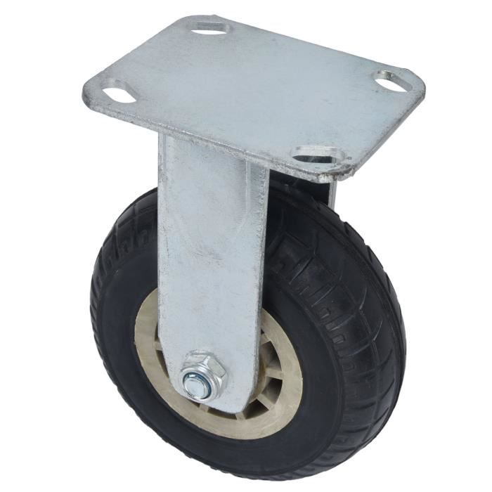 Kit 4 Roulettes Établi Rétractables 300kg - Roulette Pivotante 360° Pour Déplacement Meubles Et Machines Lourdes