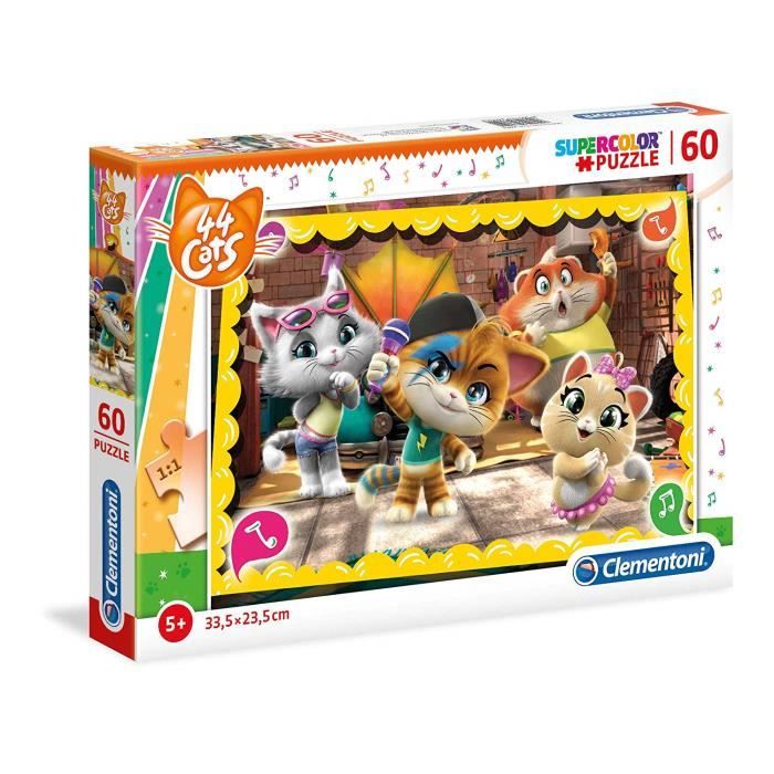 Tréfl 44 Cats Friendship Puzzle – 30 Pieces For Kids Ages 3+, 270x200 Mm, Bright & Colorful