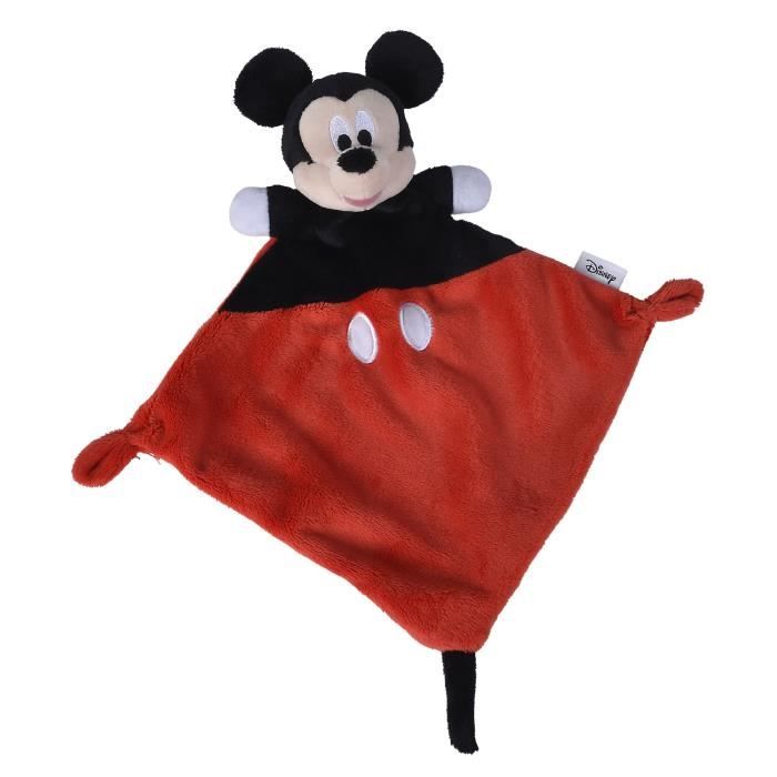 Disney Doudou Mickey 30cmx30cmx7cm Cdiscount Pu riculture