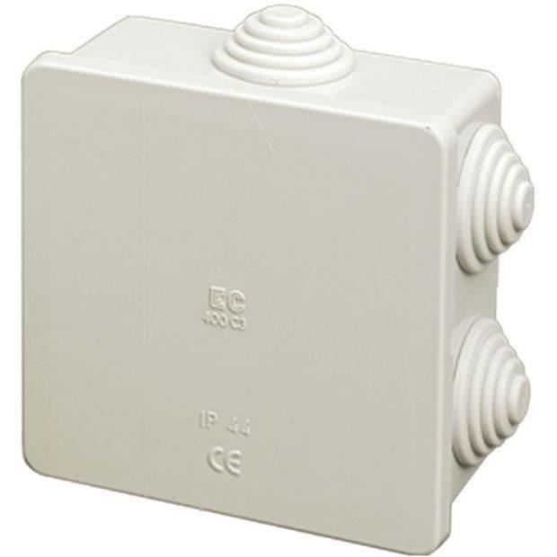 ELECTRALINE - Boîte de dérivation carrée 80x80mm p.40mm vrac