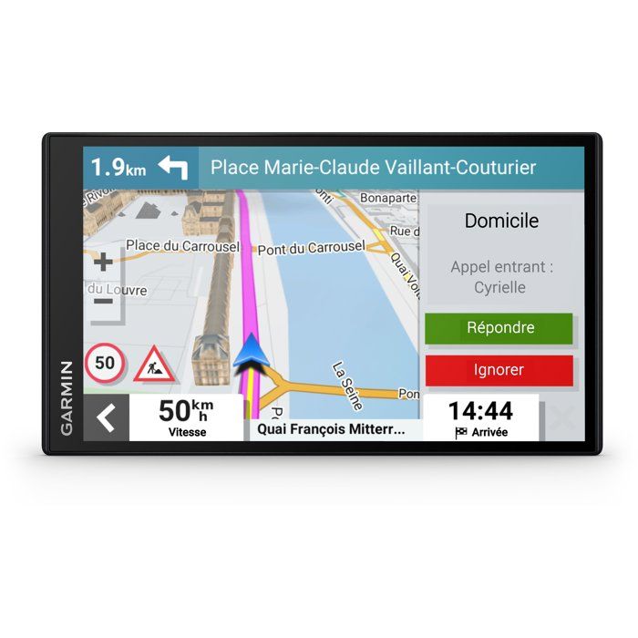 GPS automobile - GARMIN - DriveSmart 76 MT-S - Écran 7 - Assistance vocale Garmin - Cartographie Europe