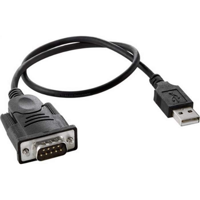 Startech Com Cable Adaptateur De 1 80 M Usb Vers Serie Db9 Rs232 Icusb2321f