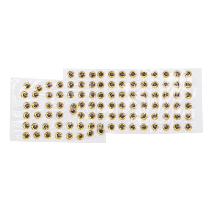 Yeux Holographiques 3D Pour Leurres De Pêche - Tailles 4MM à 8MM (Pour Customisation)