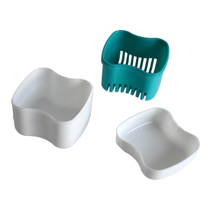 Boite A Dentier Avec Panier Hestec Grand Format 8 5 X 7 5 X 8