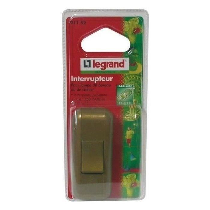 Reproduceren Zij zijn zeven Interrupteur pour lampe - 2 A - vieil or - Cdiscount Bricolage