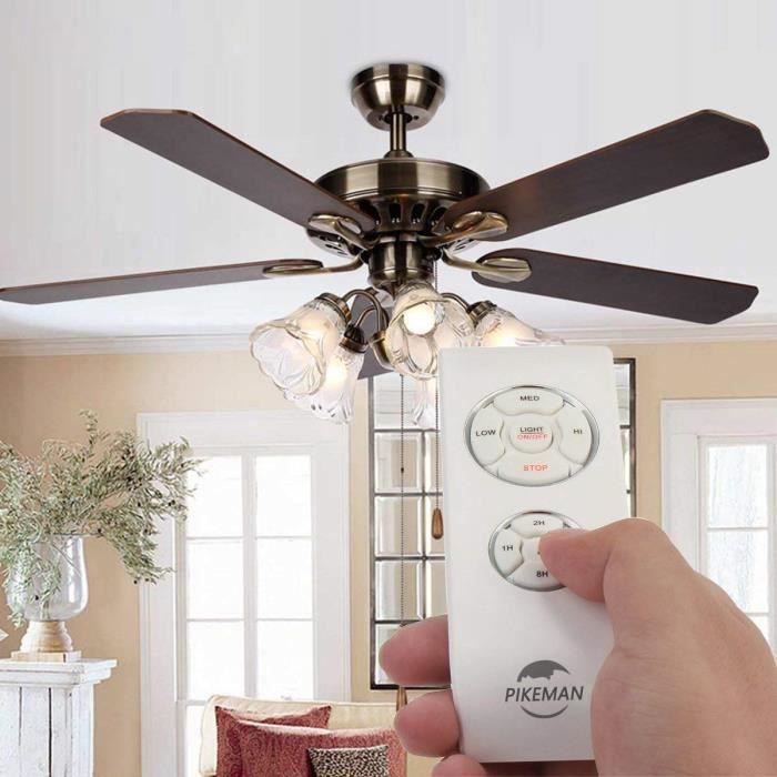 Telecommande Pour Ventilateur De Plafond Radio Pilotee Telecommande Controleur De Ventilateur Facile A Adapter 3 Vitesses Achat Vente Ventilateur De Plafond Cdiscount