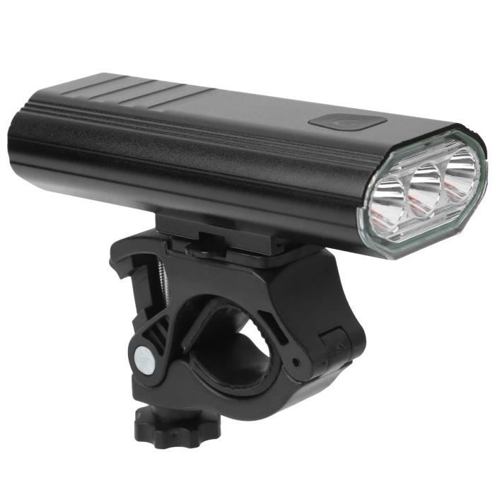Enkifun Kit Éclairage Vélo Avant/Arrière 1500 Lumens - 6+4 Modes - USB Rechargeable - IPX5 Étanche - Pour Vélo, Moto, Poussette