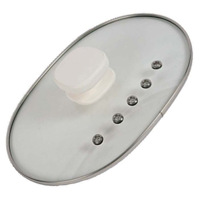 Couvercle en verre - MOULINEX - COMPANION - Accessoire robot ménager - Compatible plusieurs modèles
