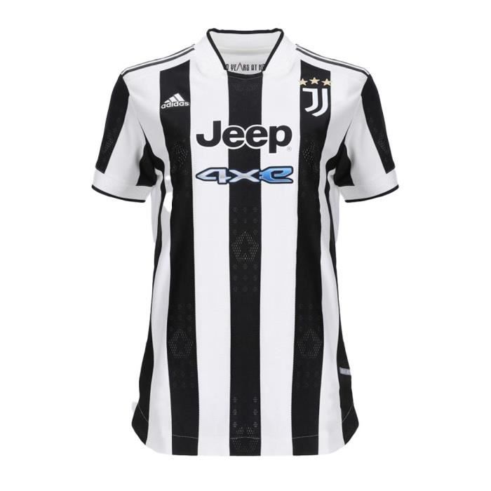 Maillot Juventus domicile Adidas 2021 2022 Homme Noir Blanc