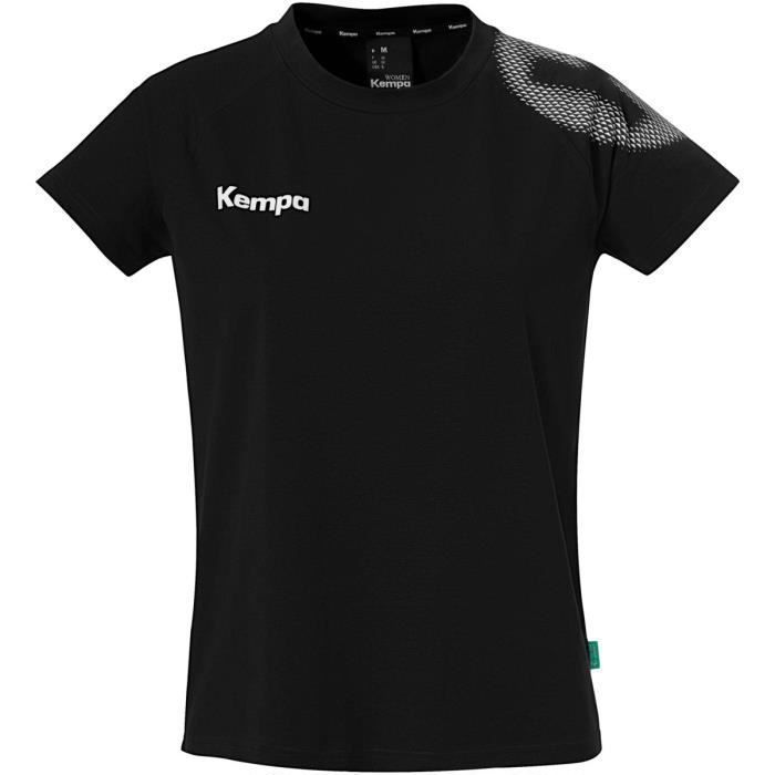 T-shirt femme handball Kempa Core 26 - Noir - Élastique et confortable T-shirt femme handball Kempa Core 26 - Noir - Élastique et confortable