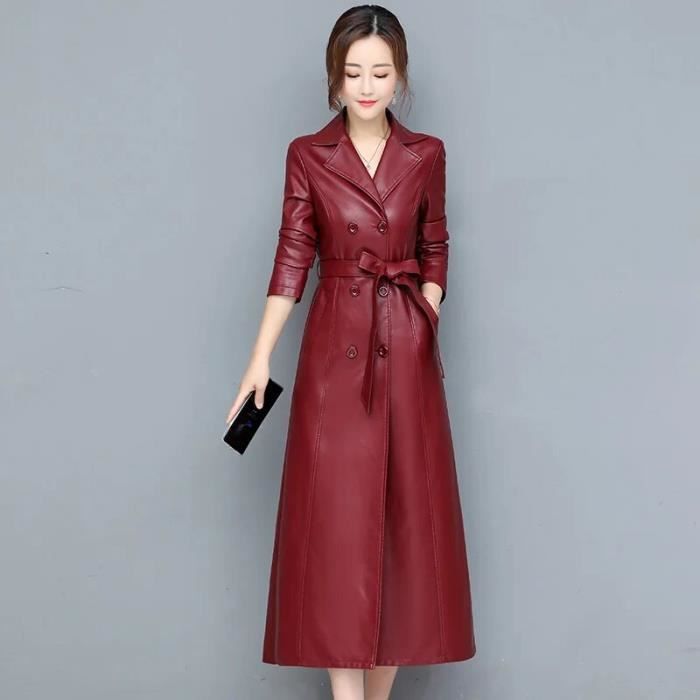 Manteau bourgogne femme online