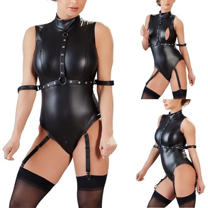 Bretelles QHP Las Vegas En Cuir Verni Noir Avec Cristaux – Équitation